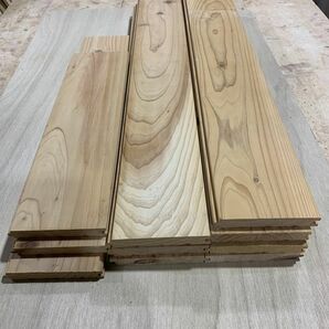 DIY 床材　杉　壁板　木材　素材　フローリング材　羽目板10枚
