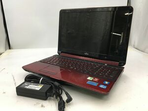 FUJITSU/ノート/HDD 750GB/第3世代Core i5/メモリ4GB/WEBカメラ有/OS無-240129000764906