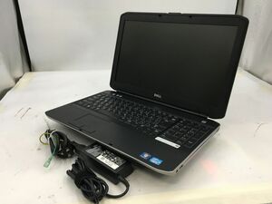 DELL/ノート/HDD 320GB/第3世代Core i5/メモリ4GB/WEBカメラ無/OS無-240126000762040