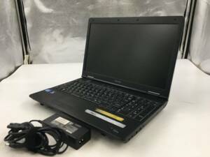 TOSHIBA/ノート/HDD 250GB/第2世代Core i3/メモリ2GB/WEBカメラ無/OS無-240205000779307