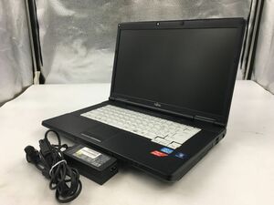 FUJITSU/ノート/HDD 250GB/第2世代Core i3/メモリ2GB/2GB/WEBカメラ無/OS無-240125000758051