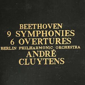 お得！【巨匠 ANDRE CLUYTENS BEETHOVEN 交響曲・序曲全集 LP８枚組】1960年代 クラシック オーケストラ 動作未確認 ジャンク品の画像2