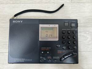 SONY ラジオ　ICF-SW7600G　シンセサイザーレシーバー　ワールド　昭和レトロ　アンティーク　