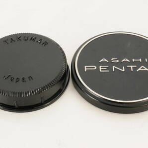 【送料無料】PENTAX ペンタックス メタル レンズキャップ 前後 セット Super-Takumar 55mm F1.8 M42 等（内径51mm/フィルター49mm)の画像1