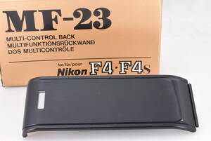 【レア/生産完了品】★新品級★Nikon ニコン F4用 裏フタ 裏蓋 フィルム室カバー MF-23 元箱入★使用感少ない超美品！！