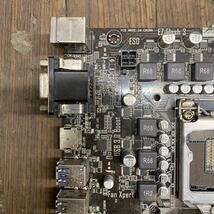 MG2-81 激安 マザーボード ASUS H110M-A LGA1151 BIOS立ち上がり確認済み ジャンク_画像5