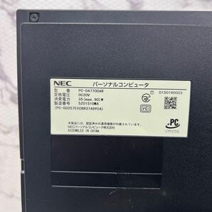 Wa-684 激安 OS Windows11 モニタ一体型 NEC LAVIE PC-DA770DAR Intel Core i7 6500U メモリ4GB HDD500GB Office Webカメラ搭載 中古品の画像9