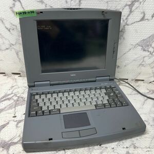 PCN98-1170 激安 PC98 ノートブック NEC PC-9821Lt2/3A 起動確認済み ジャンク 同梱可能