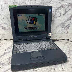 PCN98-1171 激安 PC98 ノートブック NEC PC-9821Nr15/S14F 起動確認済み ジャンク 同梱可能