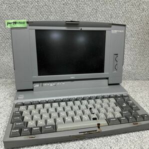 PCN98-1223 激安 PC98 ノートブック NEC PC-9801NS/R 通電不可 ジャンク 同梱可能の画像1