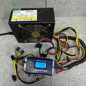 DB2-61 激安 PC 電源BOX DELTA GPS-750AB A 730W 80PLUS 電源ユニット 電源テスターにて電圧確認済み　中古品