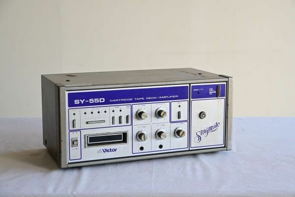 【珍品】 CARTRIDGE TAPE DECK /AMPLIFIER SY 55D Victor カセットデッキ ヴィクター 業務用