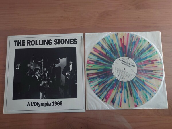 ★ローリング・ストーンズ ROLLING STONES ★A L'Olympia Paris France 1966 ★カラーレコード★中古LP★Multi Colored Vinyl★Super Rare