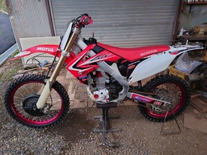 HONDA CRF250R 2013年式 中古実働車　色々パーツ変わっています エンジン、サスペンションチューン