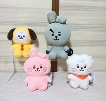 BT21 BABY たっとん デニム ぬいぐるみ BTS チミー クッキー CHIMMY RJ COOKY JUNGKOOK JIMIN JIN ジョングク ジミン ジン _画像1