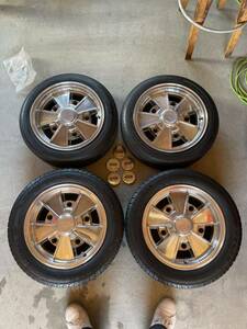 MWS wheel BRM type 15/5.5j 空冷 VW ビートル From USA PCD205 ポリッシュ