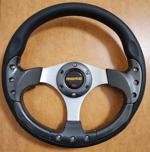 車 スポーツ ステアリングホイール レーシングタイプ 汎用 13インチ 320MM アルミニウム PU素材　内装 カスタム momo 試着