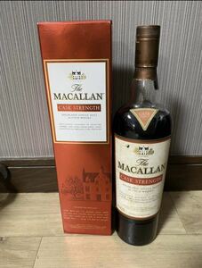 古酒The MACALLAN箱付マッカランCASK STRENGTHカスクストレングス750ml 