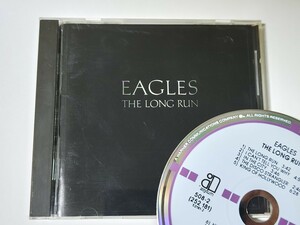 旧規格　EAGLES / THE LONG RUN　84年初版　W.GERMANY　TARGET　全面蒸着銀圏盤