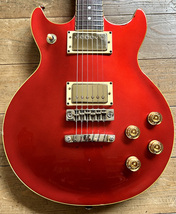 希少モデル Ibanez Artist AR-100 1982年製 Fire Red mod仕様 / P.U:銘機 Super58 x2基搭載 /肉厚合皮ギグケース&ストラップ付 (AR550 300)_画像3