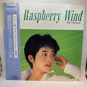 美盤 LP 帯付き 荻野目洋子 / ラズベリーの風 Raspberry Wind SJX-30292