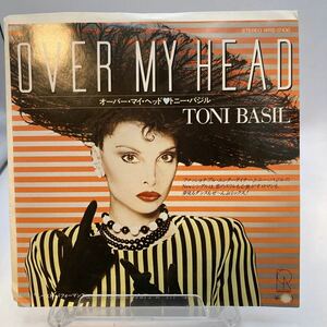 見本盤 新品内袋OPP袋付 EP Toni Basil Over My Head トニー・バジル オーバー・マイ・ヘッド