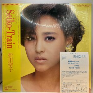 美品 シュリンク帯付 LP 松田聖子 Seiko-Train ユーミンコレクション SEIKO MATSUDA 赤いスイートピー / 28AH 1831