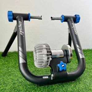 Unisky サイクルトレーナー 自転車スタンド 屋内 ノイズリダクションホイール付き 26-29インチ 700Cホイール対応の画像3