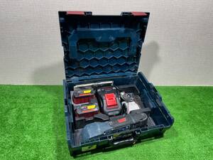 （M356)中古品 電動工具 ★BOSCH(ボッシュ) 1マルチツールGMF18V-28 バッテリー×2充電器×1