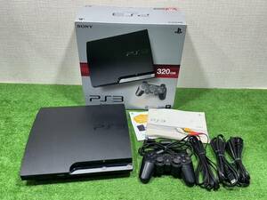 （M478)　PlayStation3 320GB チャコールブラック(PS3本体・CECH-2500B) PS3　動作確認OK