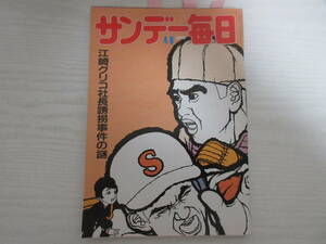 434 サンデー毎日 昭和59年 江崎グリコ社長誘拐事件/宝塚/大地真央/黒木瞳/大学合格者高校別一覧/十朱幸代/雑誌