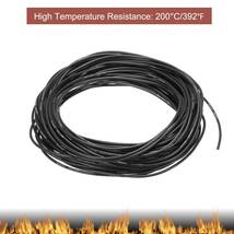 シリコーン樹脂電線 シリコンワイヤー 20AWG 20ゲージ フレキシブルブリキ銅 標準 高温フックアップワイヤ ブラック 長さ15m_画像6