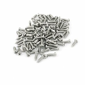 セルフタッピング・ネジボルト M2.5 x 8mm クロスパンヘッド ステンレス鋼 100個入り