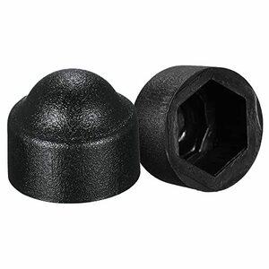ドームボルトナット保護キャップカバー プラスチック M5 / 8 mm 六角ネジカバー ブラック
