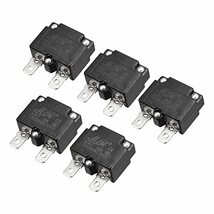 回路過負荷ほごキット 5A/10A/15A/20A/30A AC125/250V DC32V 自動リセット 熱回路ブレーカー_画像1