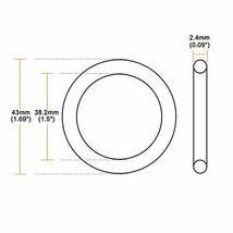 ニトリルゴムOリング メトリック シーリングガスケット 外径43 mm 内径38.2 mm 幅2.4 mm 5パック_画像3