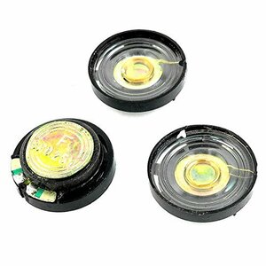 ダイヤラウンド マグネットスピーカー 8 Ohm 0.25W 21mm 電気おもちゃ用 3個