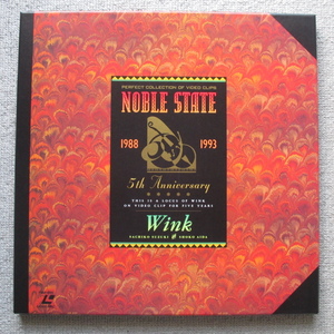 レーザーディスク WINK ウインク NOBLE STATE 