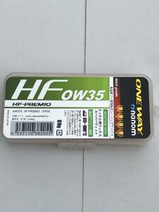 ONEWAY HF-PREMIO OW 35 80ｇ／on8205 フッ素高配合ホットワックス／ウインタースポーツ スキー スノーボード メンテナンス ワックス