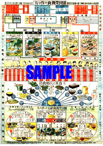 ■2699 昭和16年(1941)のレトロ広告 国民栄養食の作り方 主食(米)と代用食品 警視庁神田保険出張所