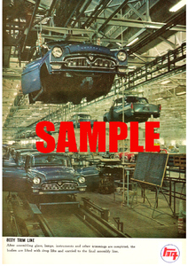 ■1950~60年代(1955～62)の自動車広告 トヨペット クラウン 初代 RS型 観音開き トヨタ自動車