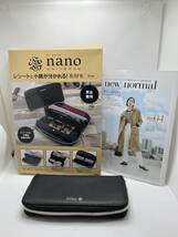 ★美品★nano UNIVERSE ナノ　長財布　黒　元箱あり　価格：2497円_画像1