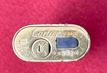 #6416【中古品】Cartier（カルティエ）ガスライター（ゴールドカラー）　【現在オイルなし】_画像5