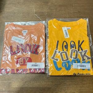 新品 LOOK by BEAMS mini ルック バイ ビームス ミニ LOOK Tシャツ 120cm 2枚セット ユニセックス 子供 ネコポス発送 (a2