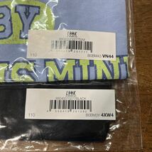 新品 ルック バイ ビームス ミニ LOOK ロゴ Tシャツ ユニセックス 子供 110サイズ 2枚組 (i_画像4