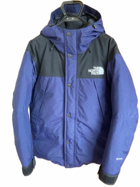 【極美品】THE NORTH FACE ノースフェイス マウンテンダウンジャケット ND91930 希少カラー アーバンネイビー