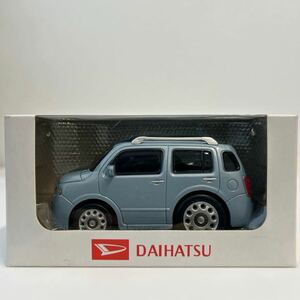 非売品 DAIHATSU Mira Cocoa ダイハツ ミラ ココア ミストブルーマイカメタリック プルバックカー ミニカー モデルカー カラーサンプル