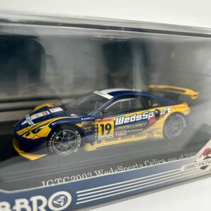 EBBRO 1/43 Weds Sports TOYOTA CELICA JGTC 2003 エブロ ウェッズスポーツ トヨタ セリカ ZZT231 ミニカー モデルカーの画像1