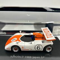 EBBRO 1/43 TOYOTA-7 JAPAN GP CAN-AM 1969 #6 エブロ トヨタ カンナム 日本グランプリ YAMAHA ミニカー モデルカー_画像3