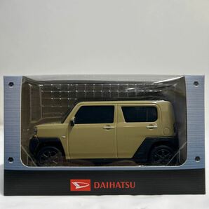 非売品 DAIHATSU ディーラー特注 TAFT サンドベージュメタリック ダイハツ タフト カラーサンプル プルバックカー ミニカーの画像1